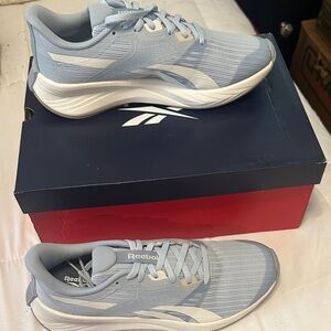 Reebok Pale Blue and White Women's Running Shoes